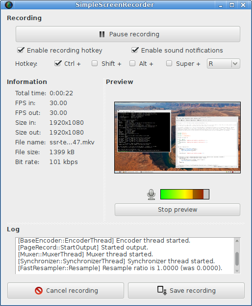 simplescreenrecorder