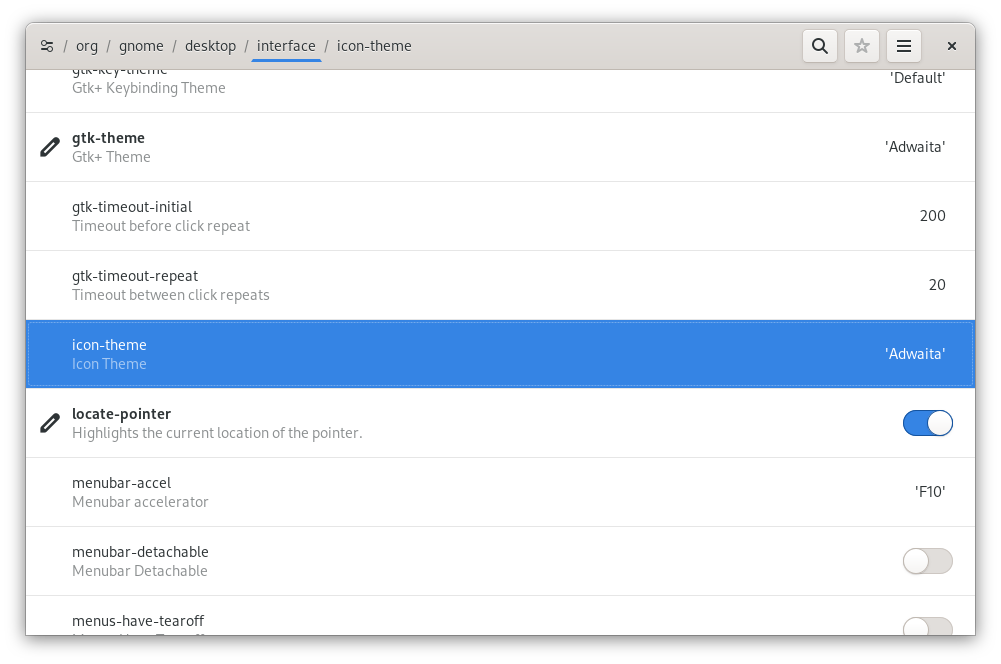 dconf-editor