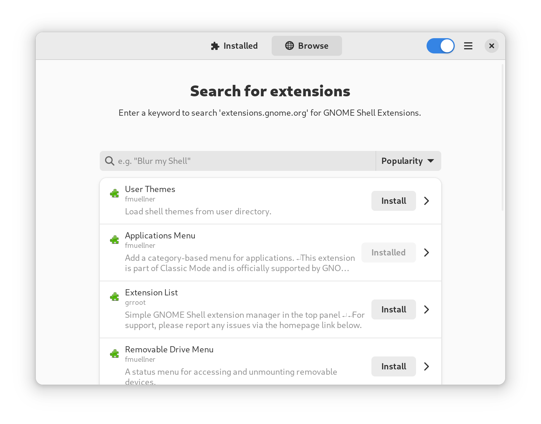 gnome-shell-extension-manager