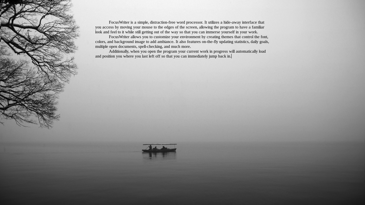 focuswriter