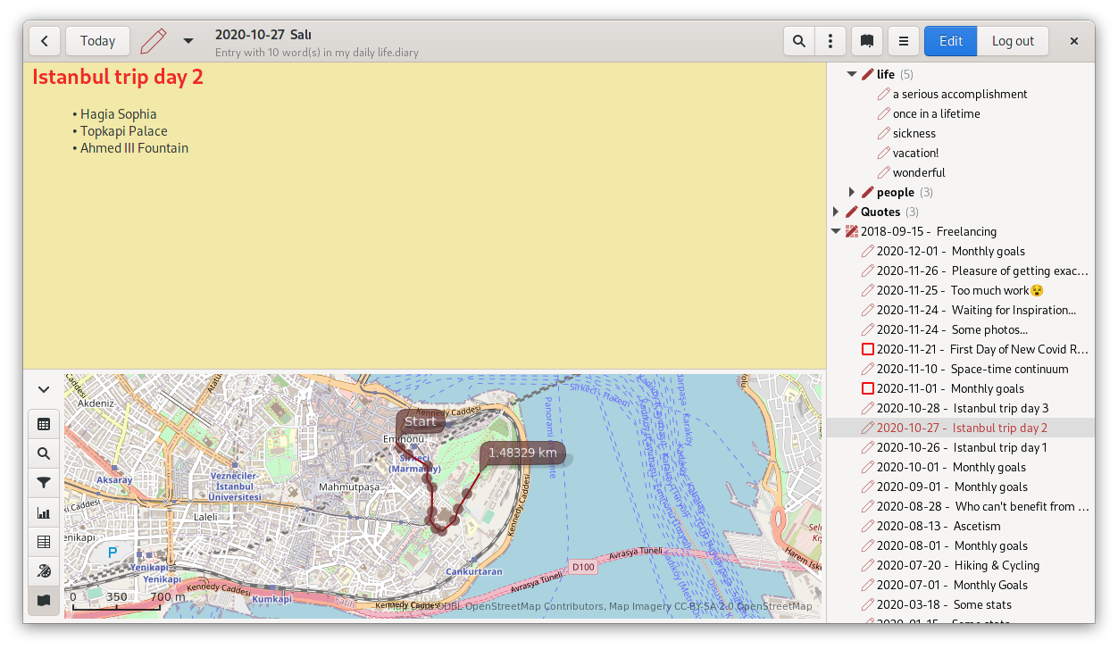 lifeograph