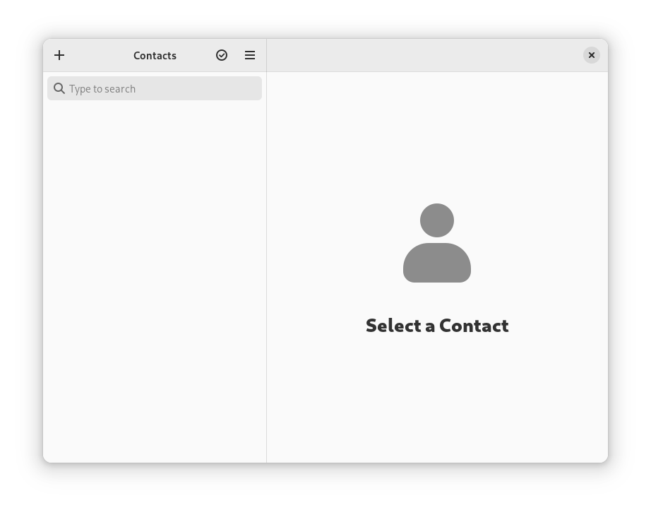 gnome-contacts
