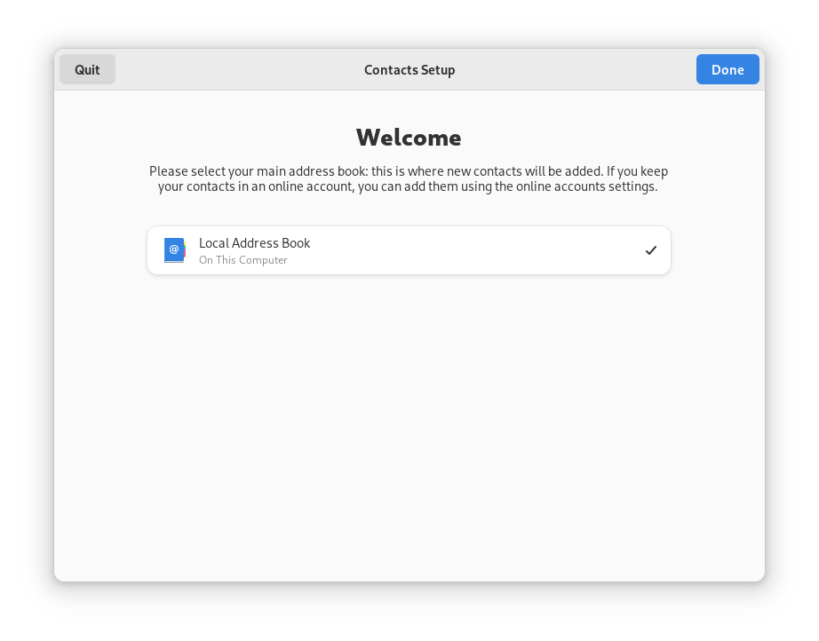 gnome-contacts