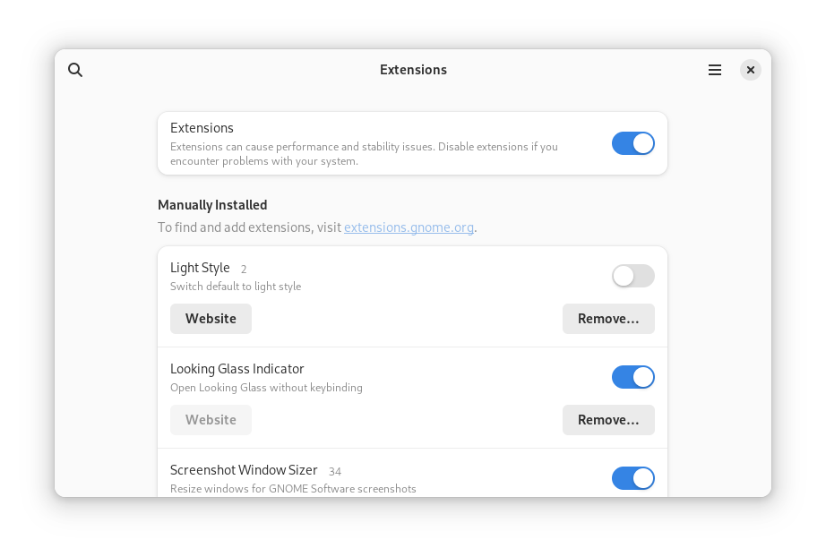 gnome-shell-extension-prefs
