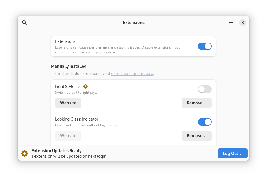 gnome-shell-extension-prefs