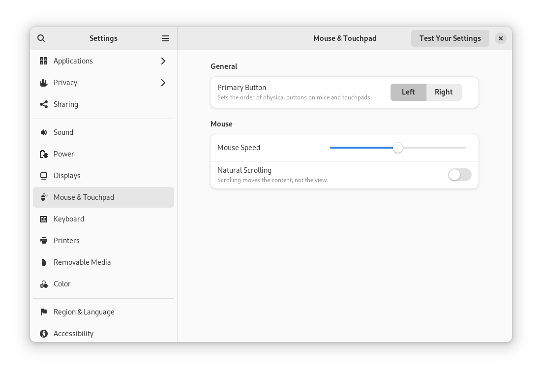gnome-control-center