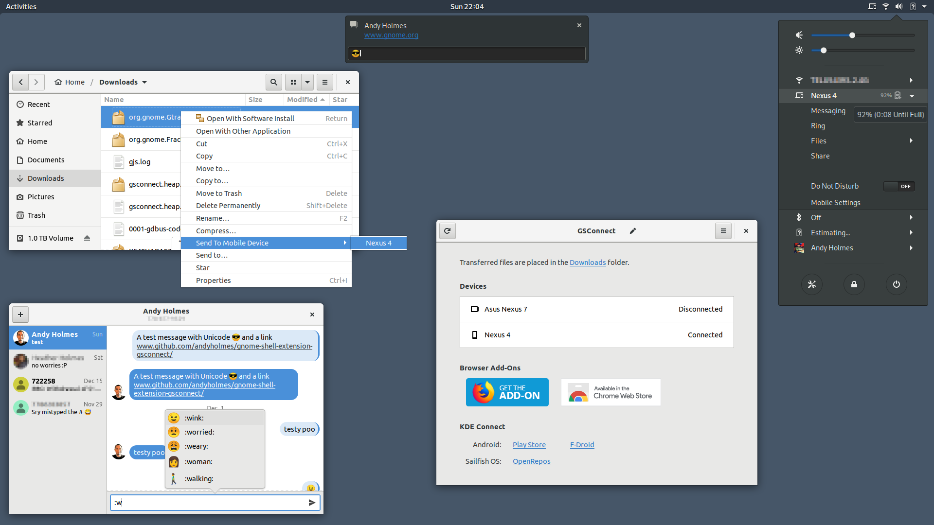 gnome-shell-extension-gsconnect